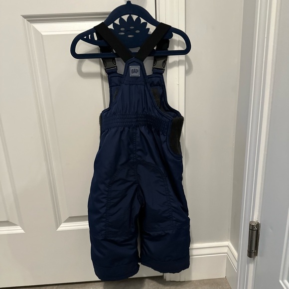 Baby Gap navy blue snow pants size 12-18months - Picture 2 of 3